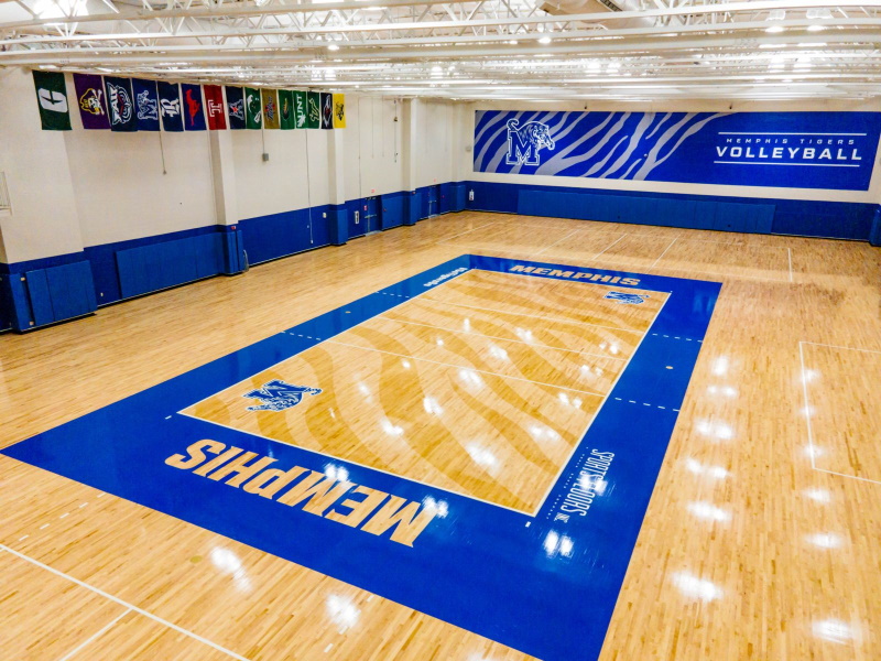Larry O. Finch Recreation Center Basketball Court