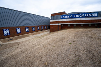 Outside Larry O. Finch Recreation Center